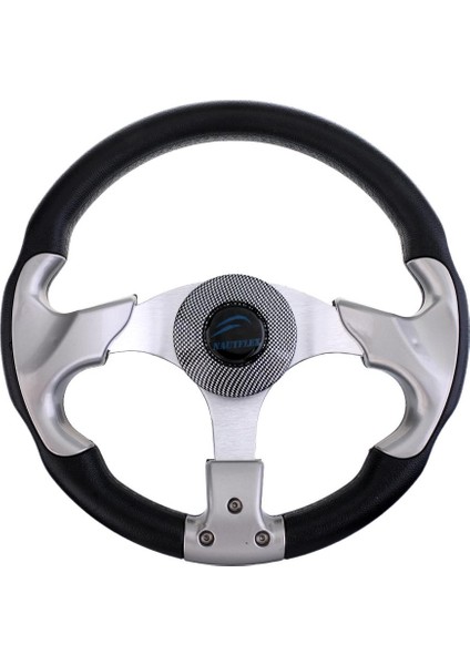 Deniz Tekne Direksiyon Simidi 3 3/4 "konik Şaft 315MM Alüminyum Alaşımla Konuştu (Yurt Dışından)