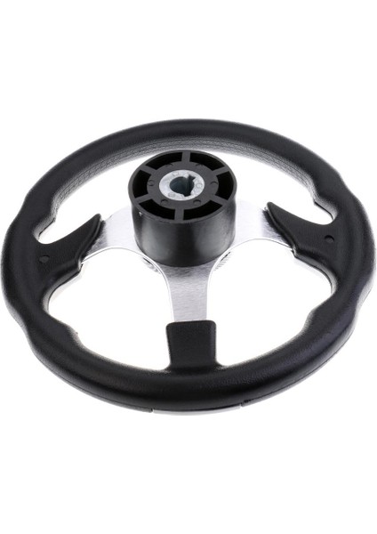 Deniz Tekne Direksiyon Simidi 3 3/4 "konik Şaft 315MM Alüminyum Alaşımla Konuştu (Yurt Dışından)
