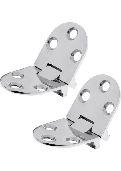 2pcs Cilalı 316 Paslanmaz Çelik Deniz Teknesi Flush Kayış Menteşe Kapısı Menteşe (Yurt Dışından)