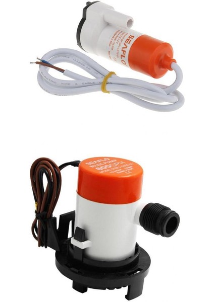 12V 600GPH Subment Sindan Pompası ve 3.2 Gpm 12L Su Basınç Pompası (Yurt Dışından)