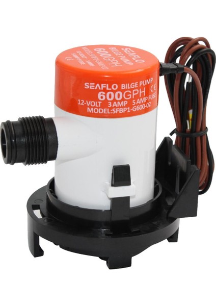 12V 600GPH Subment Sindan Pompası ve 3.2 Gpm 12L Su Basınç Pompası (Yurt Dışından)