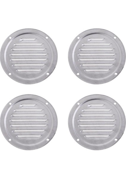 4 Packs 4 '' Yuvarlak Deniz Tekneleri Kanjör Havalandırma Kapağı Hava Havalandırma Aksesuarları (Yurt Dışından)