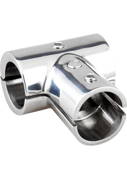 Ağır Hizmet Tipi Tekne El Ray Takımı 7/8 "90 ° Güverte El Tee Ayarlanabilir Cilalı Gümüş10 (Yurt Dışından)