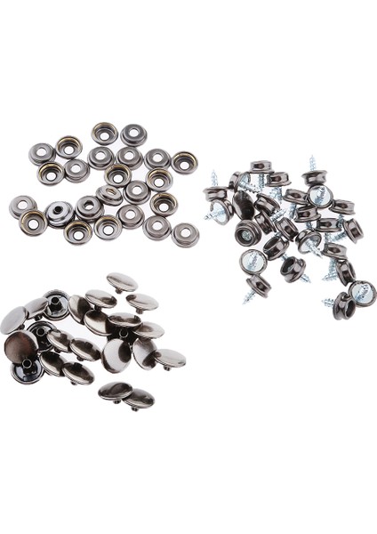 75X Tekne Tuval Snap Kapak Paslanmaz Çelik 3/8 "vida Düğmesi Soketi Düzelten (Yurt Dışından) fiyatları