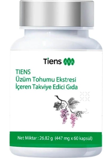 Üzüm Tohumu Ekstresi Içeren Takviye Edici Gıda
