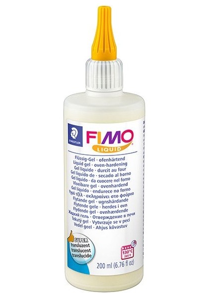 Fimo Liquid Gel Sıvı Jel 200ML N:8051-00 Transculent