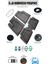 Renault Clio 3 Hatchback 2005-2011 Model Uyumlu Vegas Siyah 3.5d Paspas 2