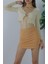 Zincir Tasarım Fitilli Bluz Bej - 114866.22 2