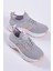 Çocuk Unisex Buz Pudra Rahat Kalıp Nefes Alabilen Kumaş Bağcıklı Sneaker10 2