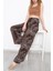Desenli Bol Pantolon Leopar - 10552.1095. 2