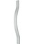 Akasya Düz Krom 224 mm Kulp ( 10 Adet ) 4
