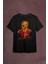 Karizma Gözlüklü Atatürk Sarı Kırmızı Galatasaray Baskılı Tişört T-Shirt 1