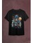 Uzay Gemisinde Yolculuk Eden Astronot Cosmos Göktaşı Baskılı Tişört T-Shirt 1