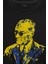 Atatürk Sarı Lacivert Baskılı Tişört T-Shirt 2