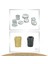 Şamdan Dekoratif Mumluk Şamdan Tealight Mum Uyumlu Erimiş Mum Büyük Model 4