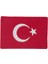 Türk Bayrağı Patch Kırmızı Nakış 1