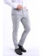 Intersivin Slim Fit Gri Erkek Kumaş Pantolon 4