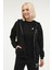 W-Anıta Full Zıp Hoodie 2 Siyah Kadın Eşofman Üstü 1