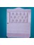Başlık Lüx 90 cm Baby Face Pembe Renk Kapitone Düz Kumaş El Yapım 1
