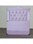 Başlık Lüx 90 cm Baby Face Pembe Renk Kapitone Düz Kumaş El Yapım 4