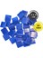 Sanatsal Mozaik Çalışmalarınız Için 20X20 mm (2x2 Cm) Renkli Cam Mozaik Taşı 2