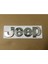 Jeep Bagaj / Kaput Yazı Logo Krom Parlak Gri Hood Trunk Lettering Logo Arma 4