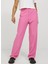 Yüksek Bel Rahat Fuşya Kadın Pantolon 12200674 3