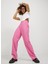 Yüksek Bel Rahat Fuşya Kadın Pantolon 12200674 5