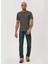 Bisiklet Yaka Haki Erkek T-Shirt 232 Lcm 242061 Gael Haki 1