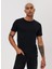 Bisiklet Yaka Siyah Erkek T-Shirt 232 Lcm 242061 Gael Siyah 2