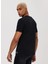Bisiklet Yaka Siyah Erkek T-Shirt 232 Lcm 242061 Gael Siyah 4