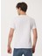 Bisiklet Yaka Beyaz Erkek T-Shirt 232 Lcm 242003 Fergus Beyaz 3