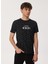 Bisiklet Yaka Siyah Erkek T-Shirt 232 Lcm 242001 Cıtrel Siyah 2