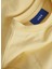 Bisiklet Yaka Baskılı Sarı Kadın T-Shirt 12200326 1