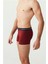 Baskılı Pamuklu & Likralı Erkek Boxer 3'lü Seti 80328 4