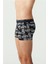 Baskılı Pamuklu & Likralı Erkek 3'lü Boxer Set 80338 3