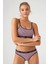Pamuklu & Likralı, Polo Baskılı, Çizgili, Kadın Büstiyer Slip Takımı 66250 1