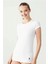 Kısa Kollu, Yuvarlak Yaka, Kadın T-Shirt 66002 1