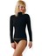 5 Adet, Balıkçı Yaka Uzun Kol T-Shirt %92 Cotton %8 Lycra Siyah 1