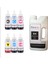 Duruınk Epson L850 673 Uyumlu Muadil Mürekkep Seti 6 Renk x 70ML+1000ML Siyah 1