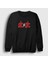 Unisex Siyah Devil Ac Dc Sweatshirt 1
