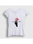 Kadın Beyaz Rose 5 Seconds Of Summer T-Shirt 1
