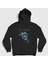 Unisex Siyah Weather Systems Anathema Kapüşonlu Sweatshirt 1