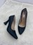 Siyah Kadın Kadeh Ökçe Stiletto (S.1) - Siyah - 39 - ST02147-SİYAH-3910 4