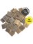 Sanatsal Mozaik Çalışmalarınız Için 20X20 mm (2x2 Cm) Renkli Cam Mozaik Taşı 1