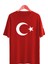 Türk Bayrağı Baskılı Çocuk Tişört Ayyıldız Kırmızı T-Shirt 1