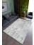 Salon Halısı Modern Gri Yolluk Kaymaz Yuvarlak Oval Kesme Ince Yıkanabilir Halı 1