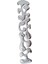 Yağmur Krom 160 mm Kulp ( 10 Adet ) 2