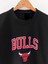 Erkek Bulls Oversize Baskılı Pamuklu Bisiklet Yaka Kısa Kollu T-Shirt 4