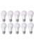CT-4266 LED - 12W - Beyaz - E27 - 10 Lu Paket - Tasarruflu LED Ampul 12W 1